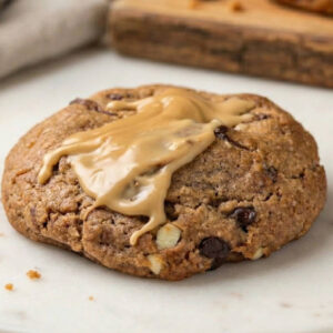 COOKIE DE CACAHUETE CON MIEL Y SAL